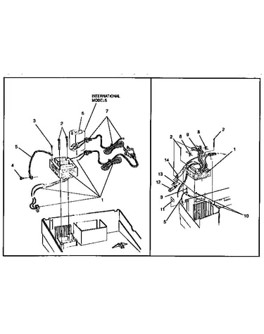 Transformer / spanish american dual voltage machines only