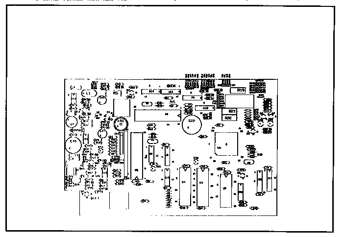 CONTROL PC BOARD COMPONENT LISTING