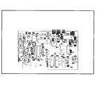 Smith Corona PWP3600 (5FAC) control pc board component listing diagram
