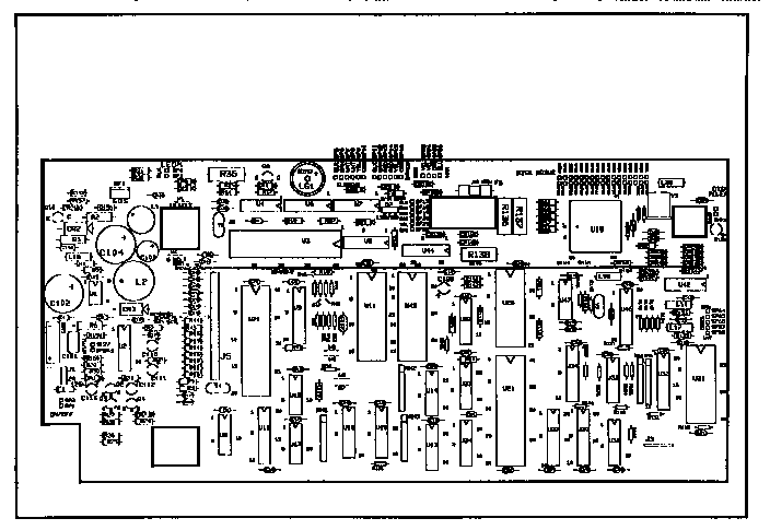 CONTROL PC BOARD COMPONENT LISTING