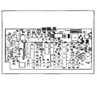 Smith Corona PWP2500 (5FAB) control pc board component listing diagram