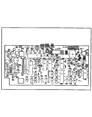 Control pc board component listing