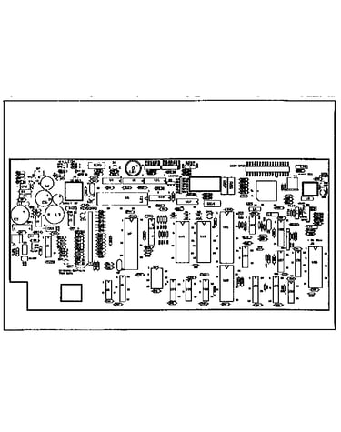 Control pc board component listing