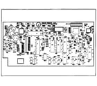 Smith Corona XD5900 (5FEY) control pc board component listing diagram