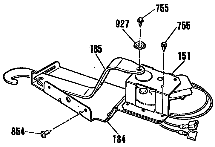 Door lock section