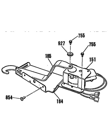 Door lock section
