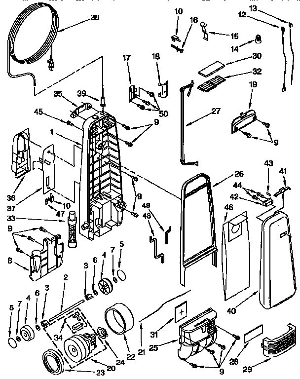 DUST COMPARTMENT PARTS