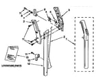 Kenmore 1163093490C handle parts diagram