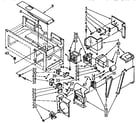 KitchenAid KHMS105WBL magnetron and air flow diagram