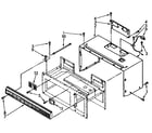 KitchenAid KHMS105WBL cabinet diagram
