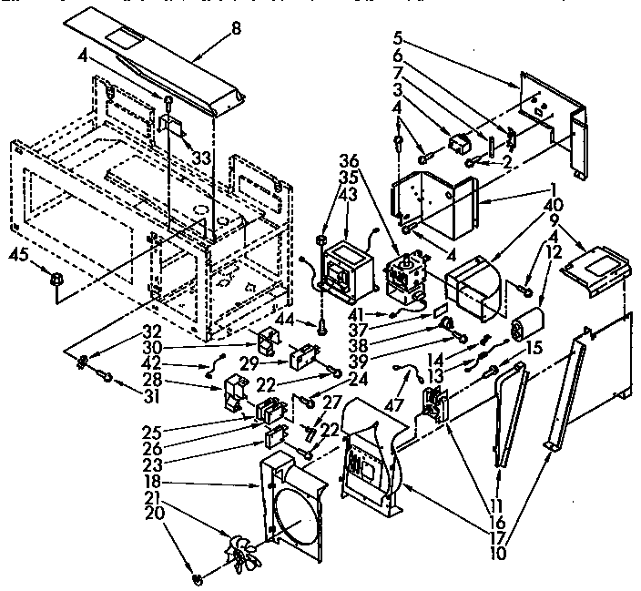 Magnetron and air flow