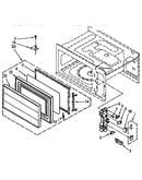 Door and latch
