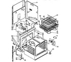 KitchenAid KEDC205YBL1 oven diagram