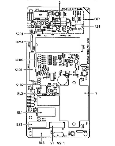 Power and control circuit board