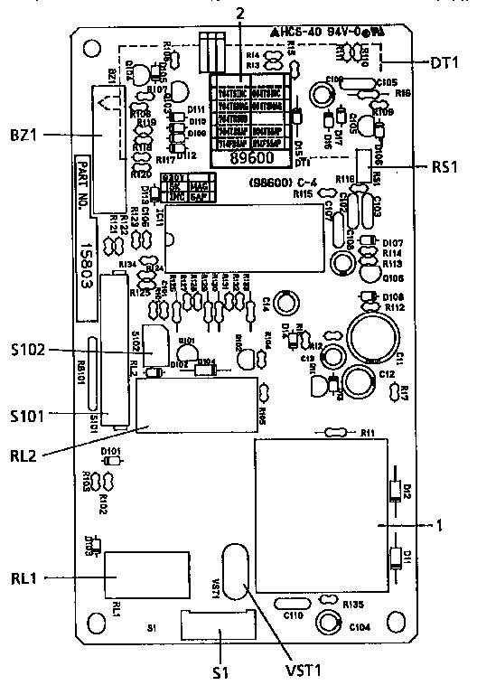 Power and control circuit board