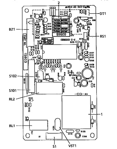 Power and control circuit board