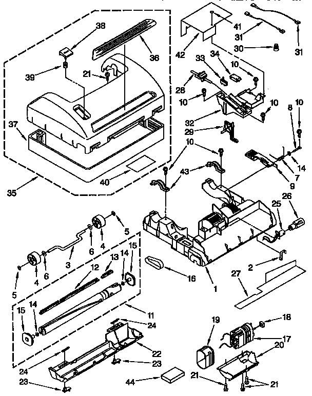 Nozzle and motor