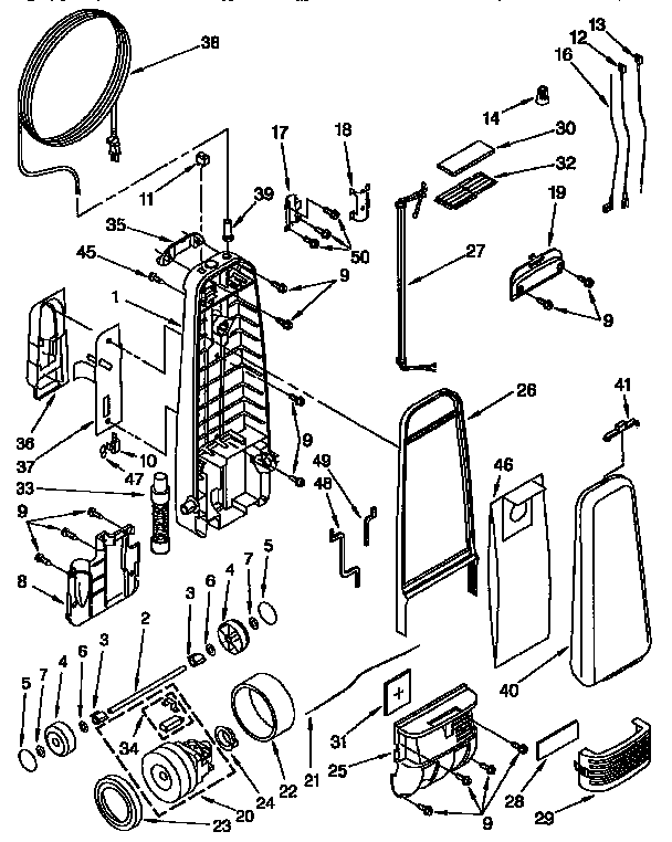 Dust compartment
