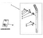 Kenmore 1163581290 handle diagram