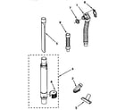Kenmore 1163581290 hose and attachment diagram