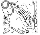 Kenmore 1162421590 hose and attachments diagram