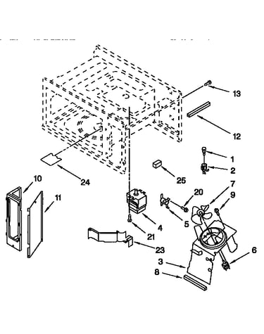 Magnetron and air flow