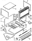 Microwave cabinet and air flow