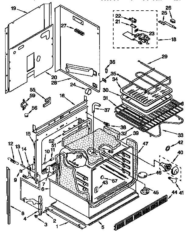 Lower oven