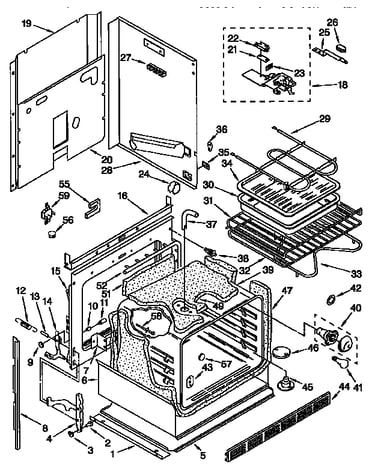 Lower oven