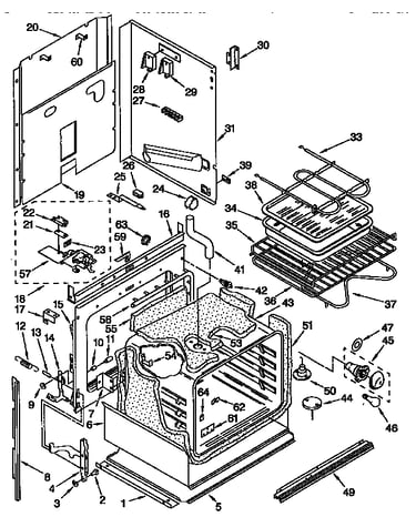Upper oven
