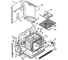 Kenmore 6654428450 lower oven diagram