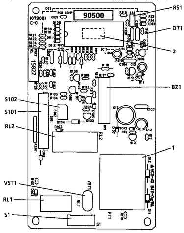 Power and control circuit board