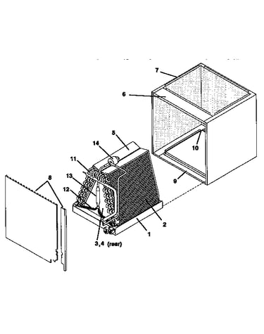 Functional replacement parts/rear view