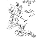 Craftsman 917258494 steering assembly diagram