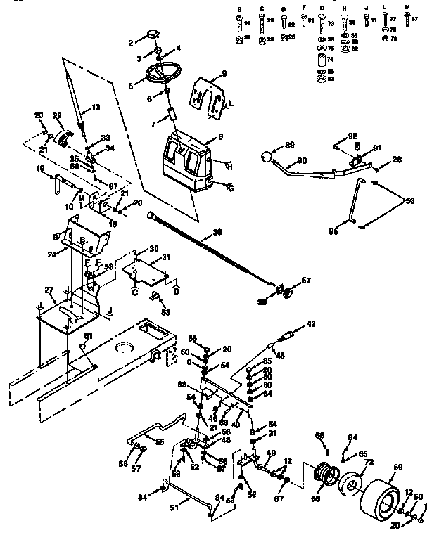 Steering assembly