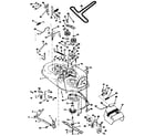 Craftsman 917258494 mower deck diagram