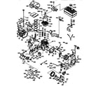 Craftsman 143958001 replacement parts diagram