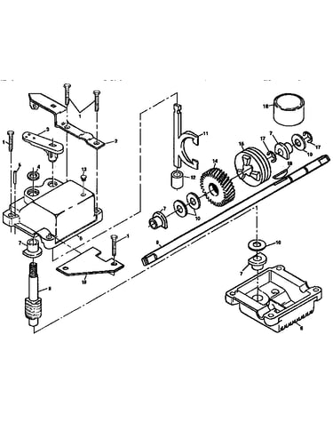 Gear case assembly