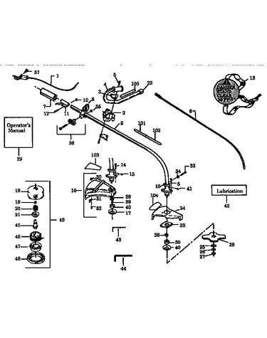 Drive shaft and cutting head
