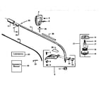 Craftsman 358799240 drive shaft and cutter head diagram
