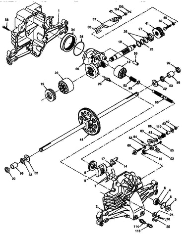 Transaxle 310-0500 (71/917)