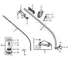 Craftsman 358799111 drive shaft and cutter head diagram