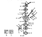 Craftsman 358799210 carburetor diagram