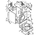 Whirlpool LER5634AQ0 cabinet diagram