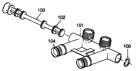 Bypass installation valve