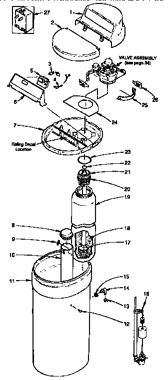 SOFTNER ASSEMBLY