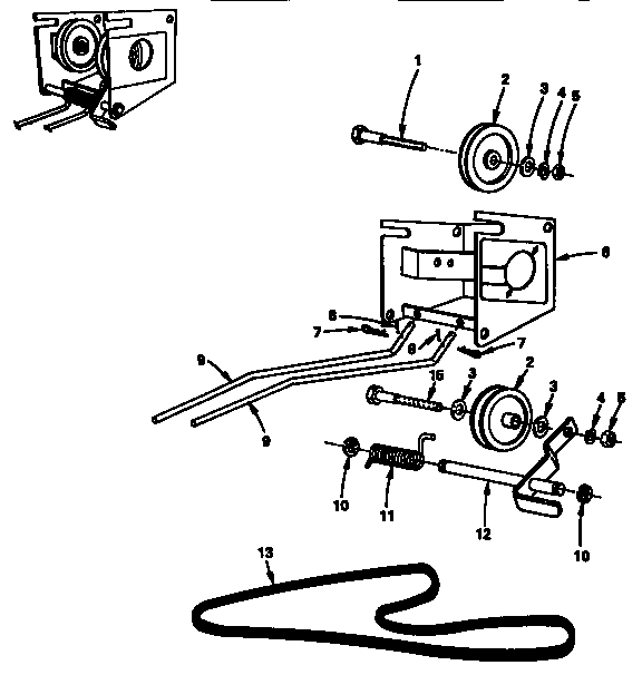 Idler assembly