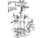 Craftsman 917253661 mower deck- key parts 1-36 diagram