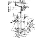 Craftsman 917253661 mower deck- key parts 37-66 diagram