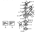 Craftsman 358797551 carburetor assembly diagram